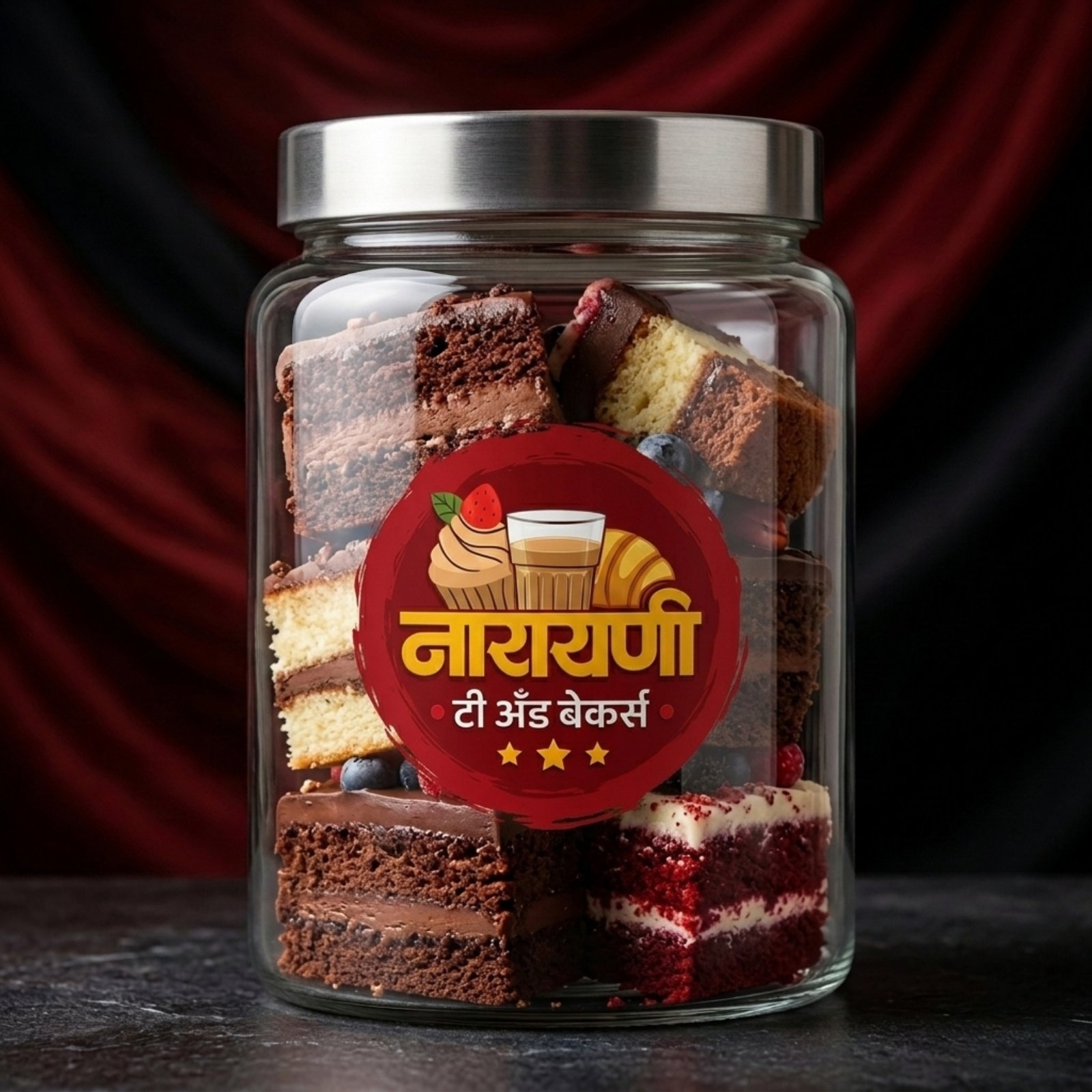 Slice Cake Jar